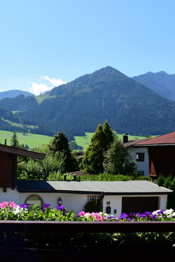 Appartement Haus Bergblick à Walchsee Extérieur photo